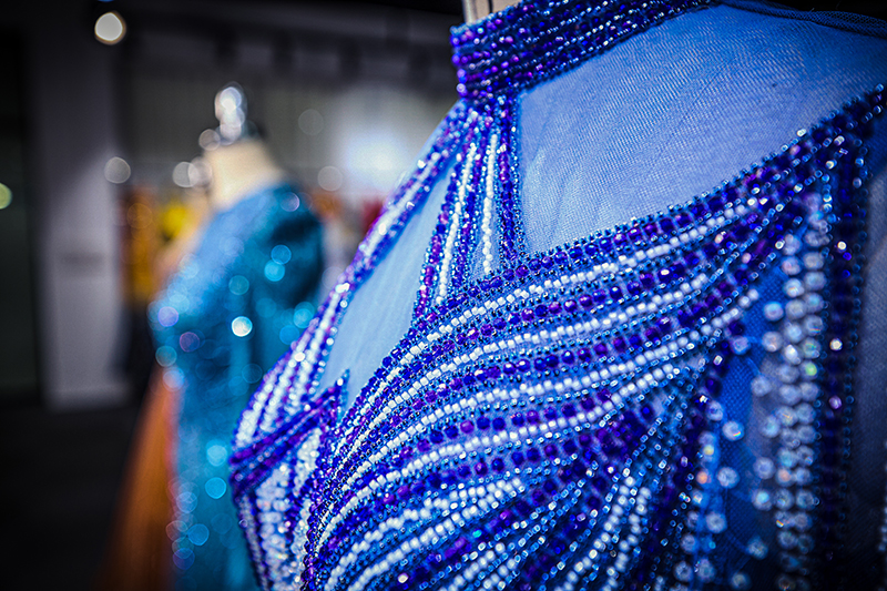 Processo de produção OEM de vestidos